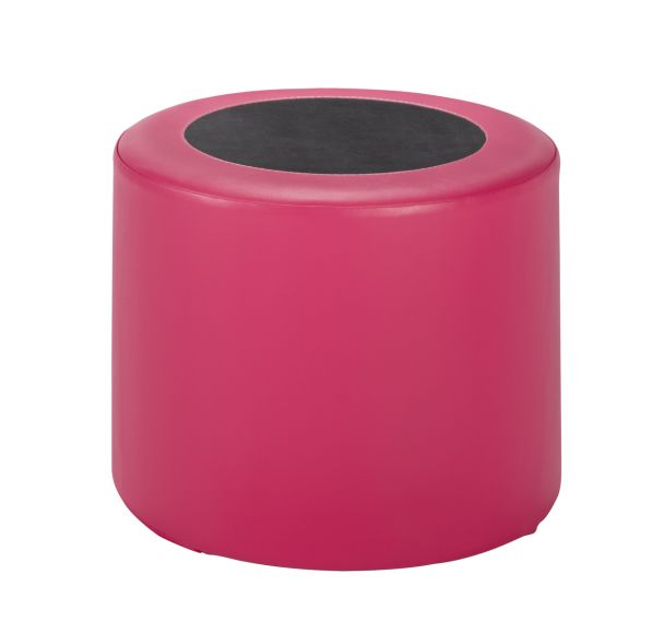Pouf grand réglisse 2 Ø38xH.33cm
