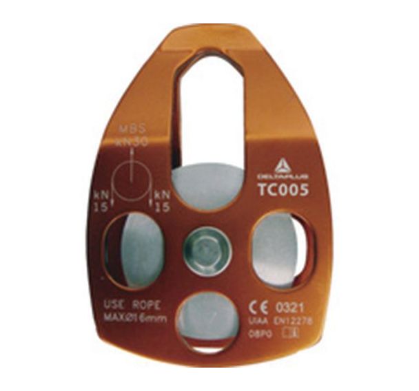 Poulie à flasques oscillantes