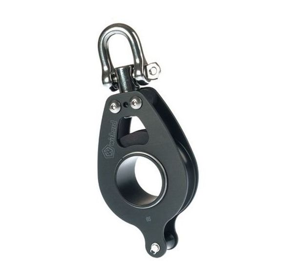 Poulie rouleau plastique avec accroche inox - Wichard