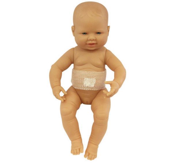 Poupon en plastique Fille type européenne