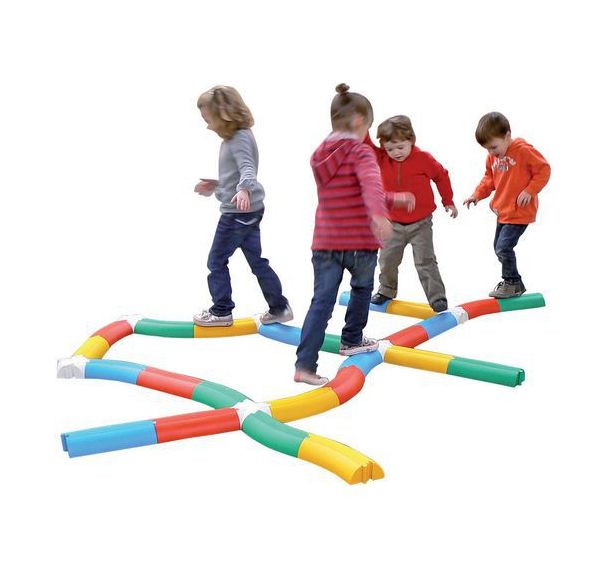 Poutre d'équilibre courbée l'unité