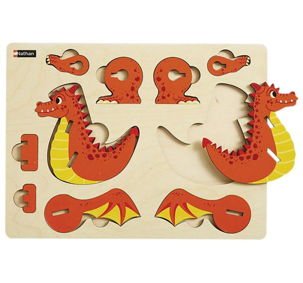 Premières maquettes - le dragon