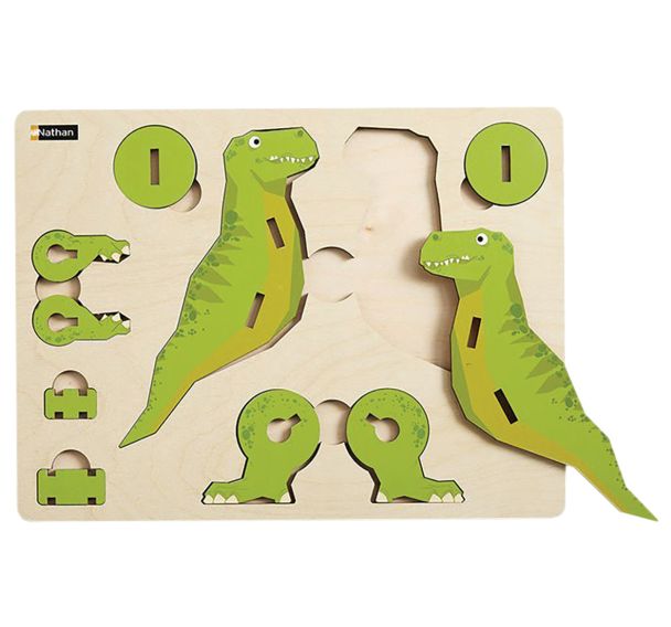 Premières maquettes - le tyrannosaure