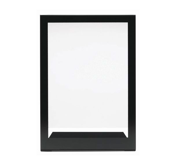 Présentoir A4 avec cadre noir