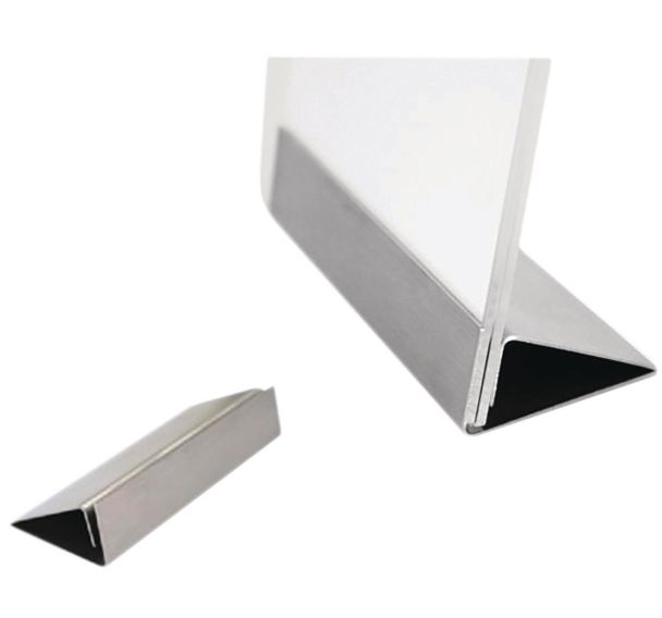 Présentoir de comptoir socle et porte visuel A4 ou A5 210 x 148 mm (A5)