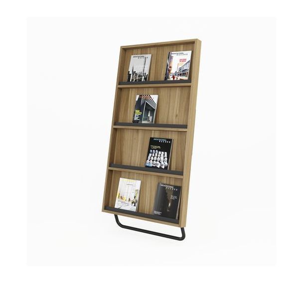 Présentoir de sol en bois - Meet By Paperflow