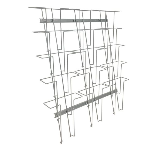 Présentoir mural pour brochures A4 - Manutan Expert