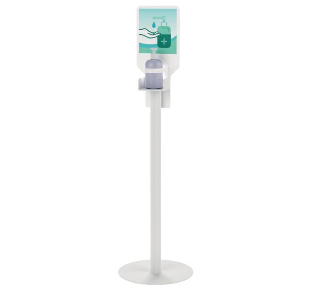 Présentoir pour gel hydroalcoolique