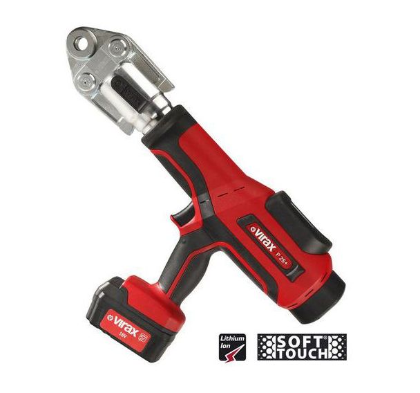 Presse à sertir Viper® P25+ 18V 3Ah avec batteries, chargeur