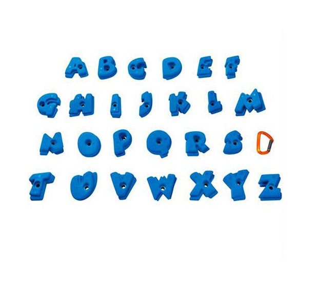 Prise d'escalade - Entre Prises - Alphabet