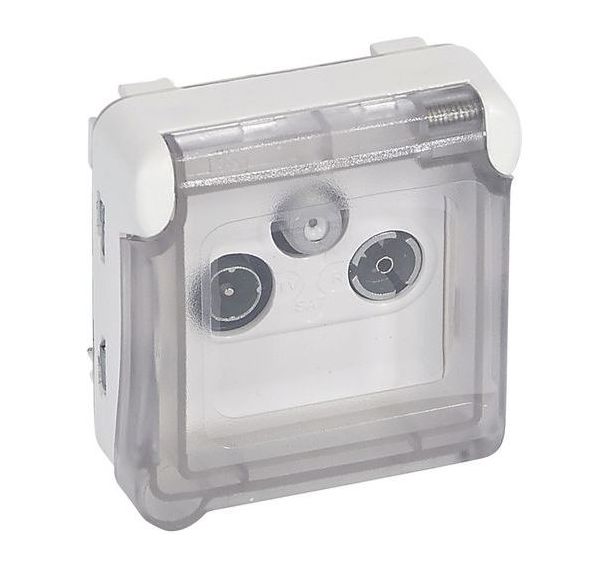Prise étanche à sorties multiples Plexo composable IP55