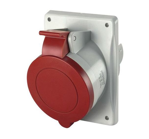 Prise industrielle encastré IP44 3P+T+N 32A
