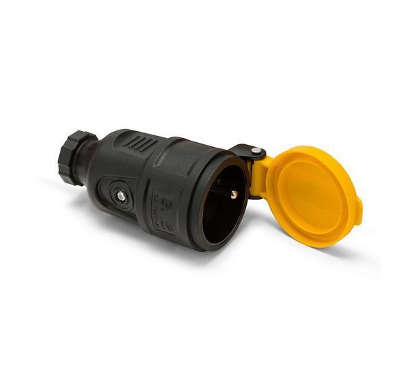 Prise volante à cabler IP44, 16A