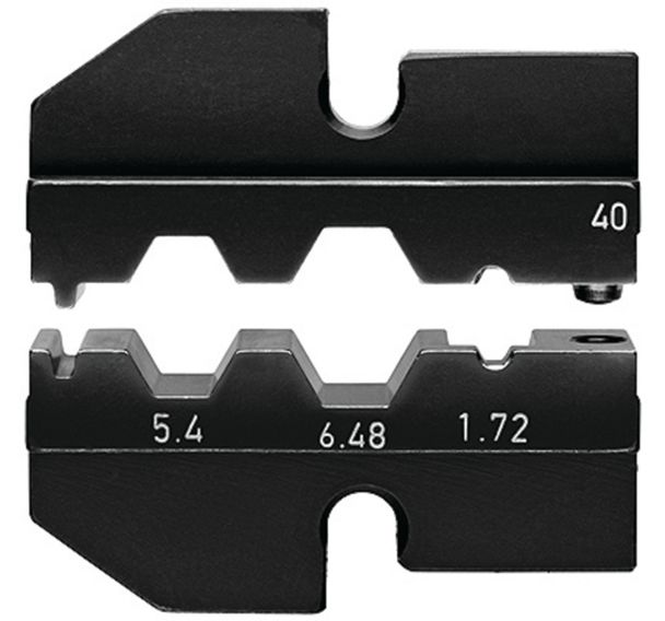 Profil de sertissage pour connecteurs coaxiaux _ 97 49 40
