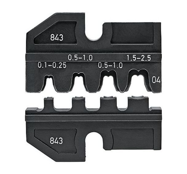Profil de sertissage pour connecteurs non isolés _ 97 49 04