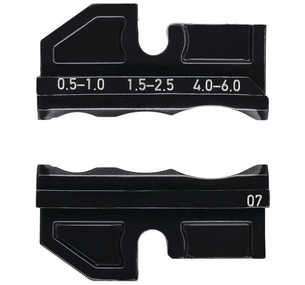 Profil de sertissage pour connecteurs sous gaine thermorétractable _ 97 49 07