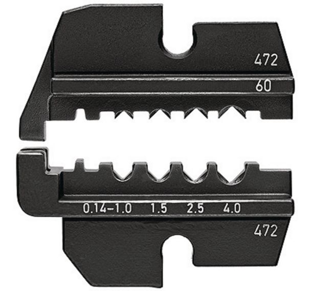Profil de sertissage pour contacts tournés (HTS + Harting) _ 97 49 60