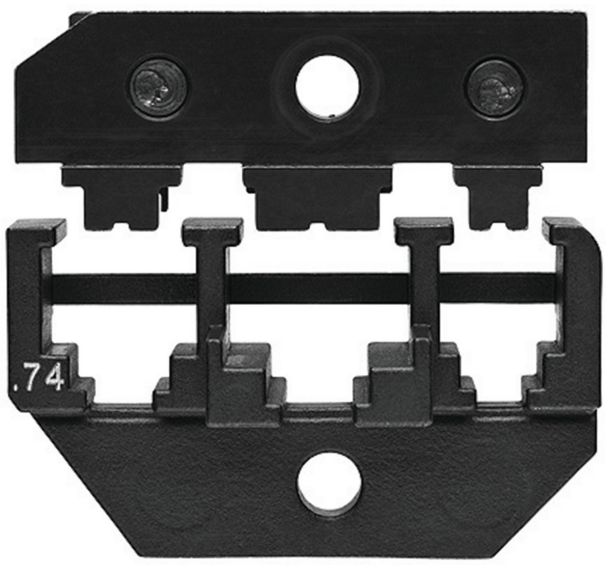 Profil de sertissage pour fiches Molex non blindées _ 97 49 74