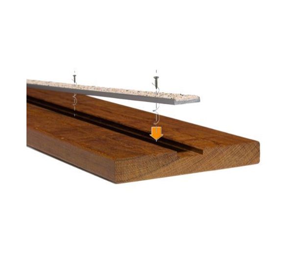 Profils avec insert en aluminium mineral 24 mm - Wattelez