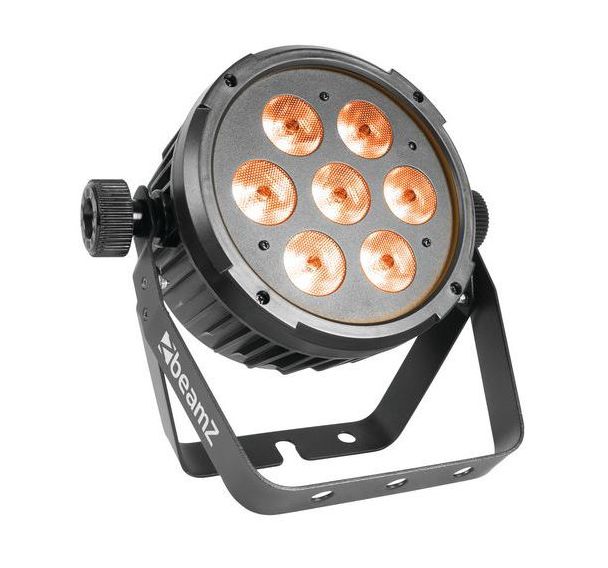 Projecteur LED 7 x 10 W 6-1 RGBWA-UV DMX IRC - BT280