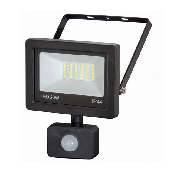 Projecteur mural à LED S.M.D 200W 1500 lumens + détecteur