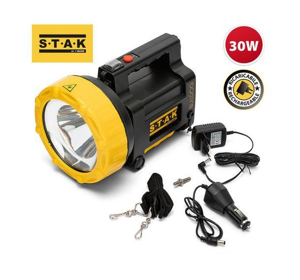 Projecteur rechargeable 30W BULLDOG