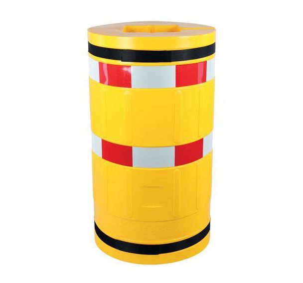 Protection de colonne avec bandes réfléchissantes - Crash Stop