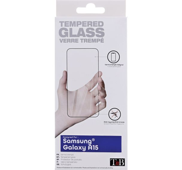 Protection en verre trempé pour Samsung Galaxy A15