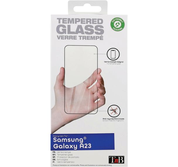 Protection intégrale en verre trempé pour Samsung Galaxy A23
