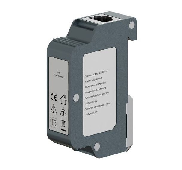Protection parafoudre RJ45 pour rail DIN