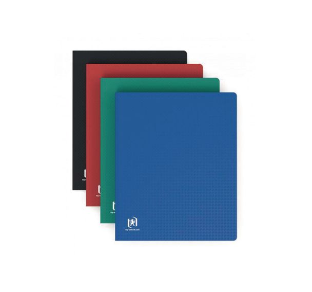 Protège-Documents Memphis 17x22 40 vues / 20 pochettes Couverture Polypro Coloris Assortis