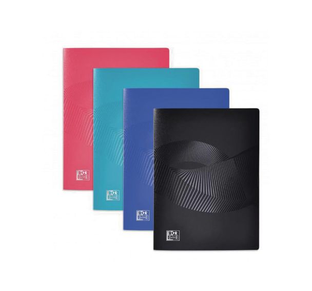 Protège-Documents Osmose A5 40 vues / 20 pochettes Couverture Polypro Coloris Assortis