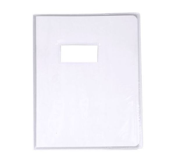 Protège-cahier Cristal 12/100ème 17x22 transparent incolore