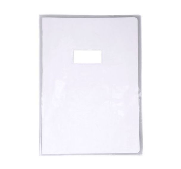 Protège-cahier Cristal 12/100ème 21x29,7 transparent incolore