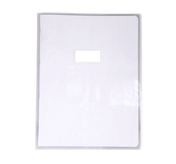 Protège-cahier Cristal 12/100ème 24x32 tansparent incolore