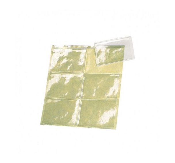 Protège-carte vinyle adhésif