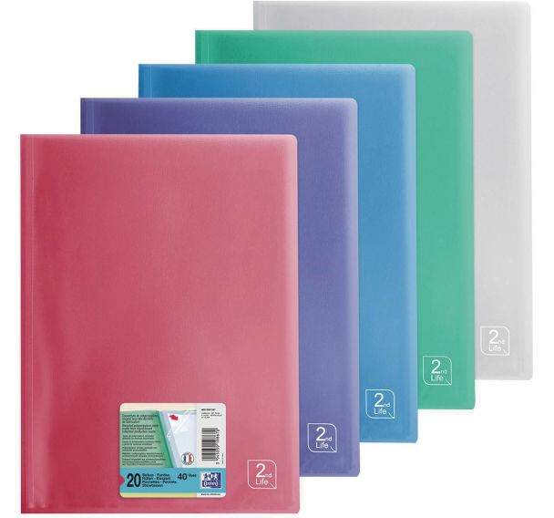 Protege-docs oxford 2nd life A4 PP translucide