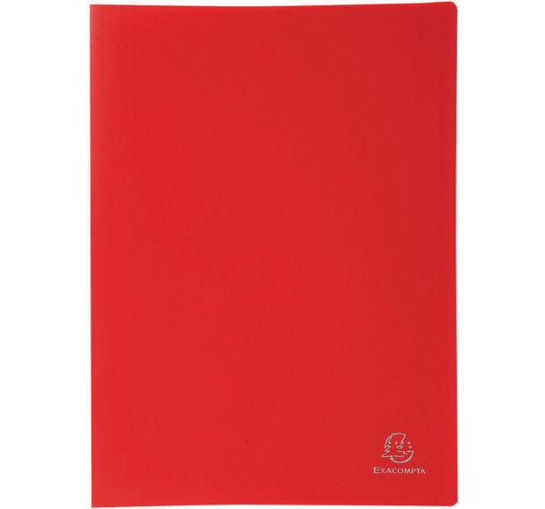 Protège-documents en PP souple pochettes opaque 140 vues A4