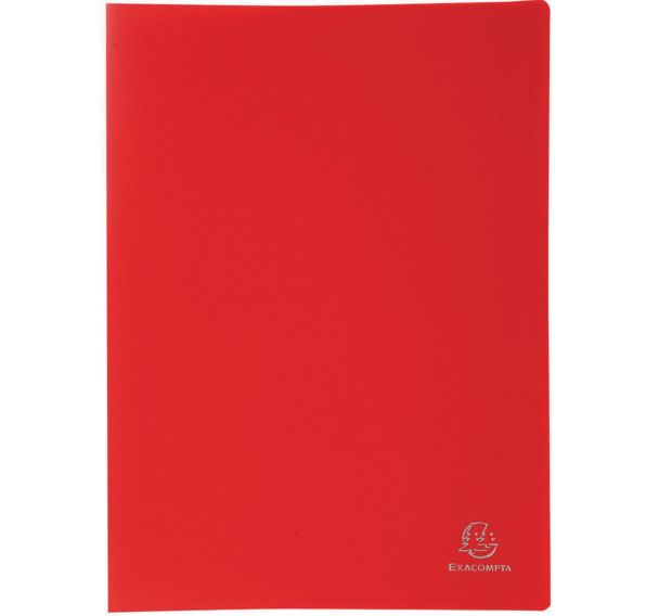 Protège-documents en PP souple pochettes opaque 80 vues A4