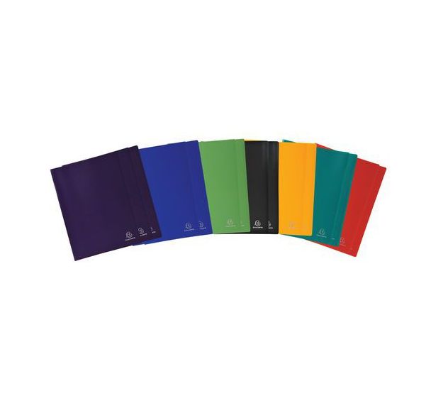 Protège-documents polypropylène opaque 60 vues A4 - Coloris assortis - Lot de 15