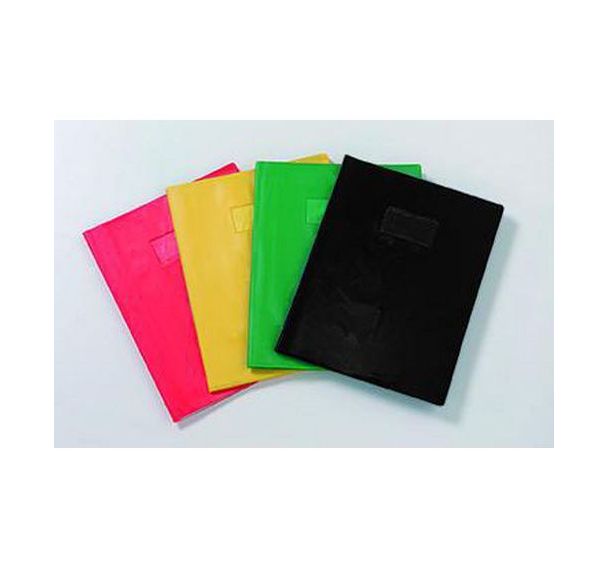 Protège cahier plastique 24x32 cm couleur opaque 20/100e - Purple