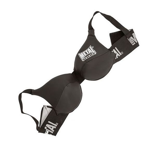 Protege seins Metal Boxe noir Taille XL