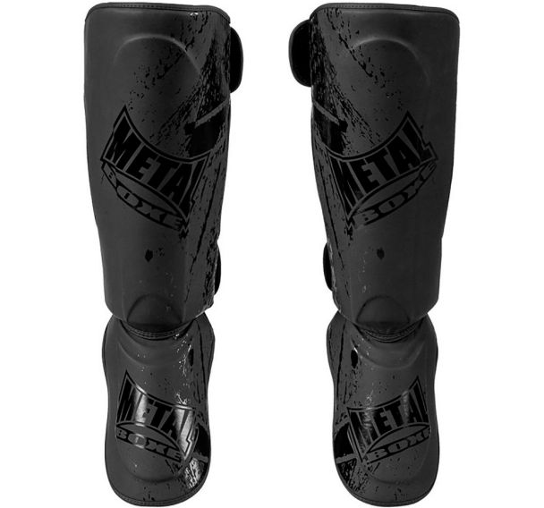 Proteges tibias + pieds Blade - Metal Boxe - Blade noir