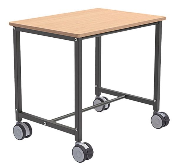 Pupitre d'atelier roulant réglable en hauteur