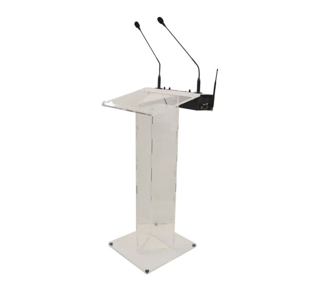 Pupitre de conférence Bellano sans fil avec récepteur - Tag