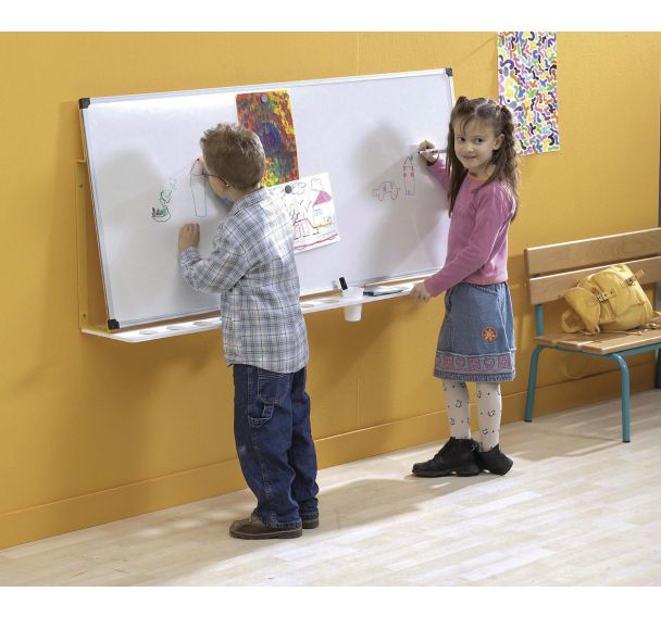 Pupitre mural blanc émaillé - Ulmann