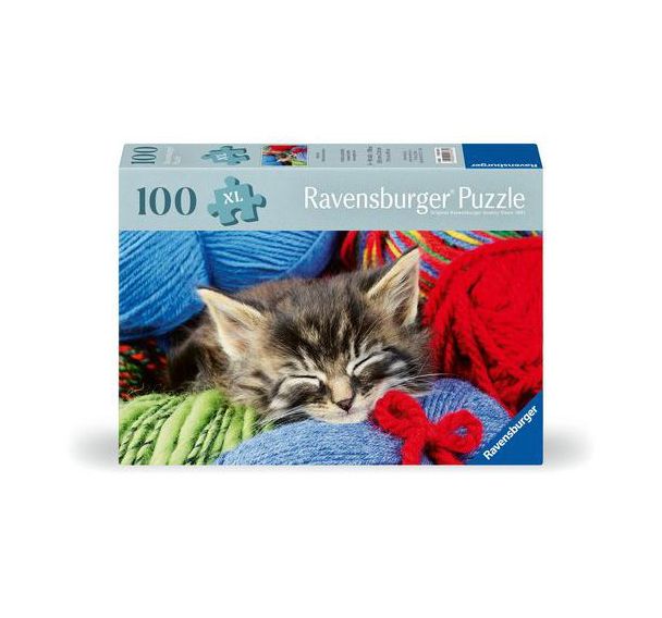 Puzzle 100 pièces XL chaton