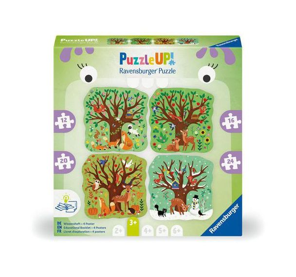 Puzzle Up! 3 ans les quatre saisons
