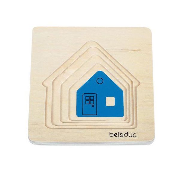 Puzzle à niveaux maison