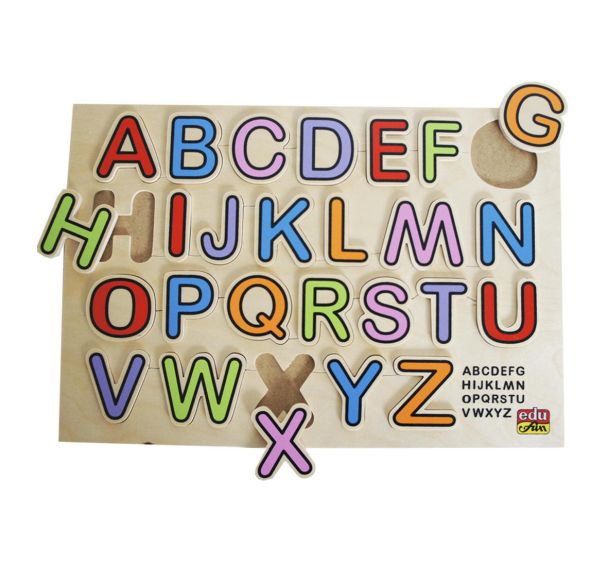 Puzzle alphabet majuscules